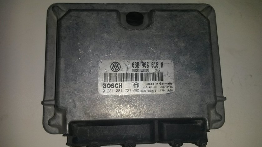 ECU Calculator 0281001727 motor VW Passat 1.9TDI