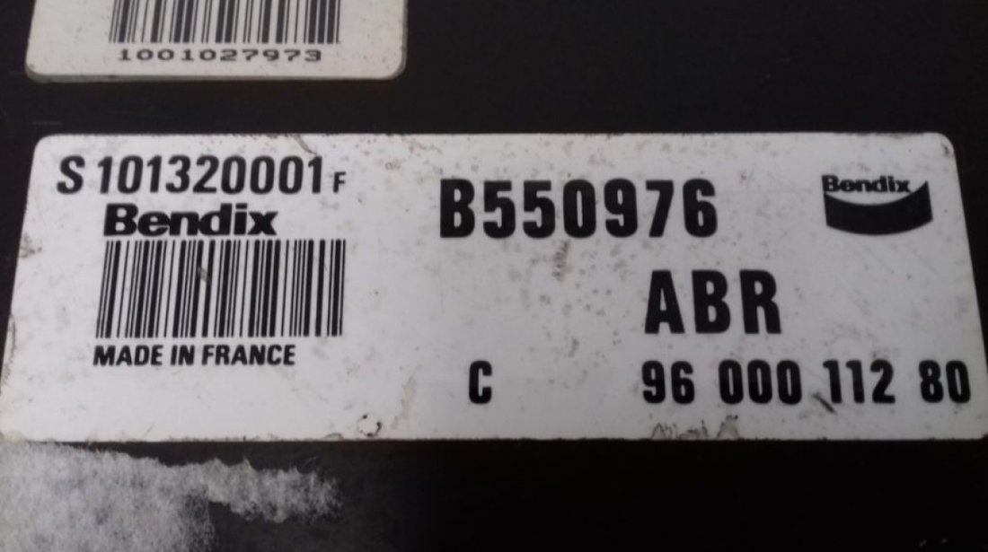 ECU Calculator ABS Citroen XM 2.0, 9600011280, S101320001F, B550976