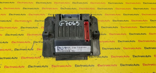 ECU Calculator AC Renault MEGANE, 7700422140A, 9140010287,