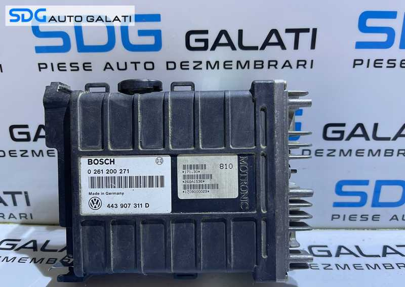 Ecu Calculator Control Injectie Benzina VW Passat B4 1.8 1988 - 1996 Cod 0261200271 443907311D [L3636]