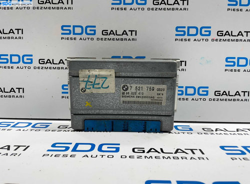 ECU Calculator Cutie Automata BMW Seria 3 E46 1998 - 2005 Cod 7521759 96025410 [L3755]