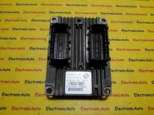 ECU Calculator Fiat 500 IAW5SF8CP, 51926691, BC.0111768.B, BC0111768B