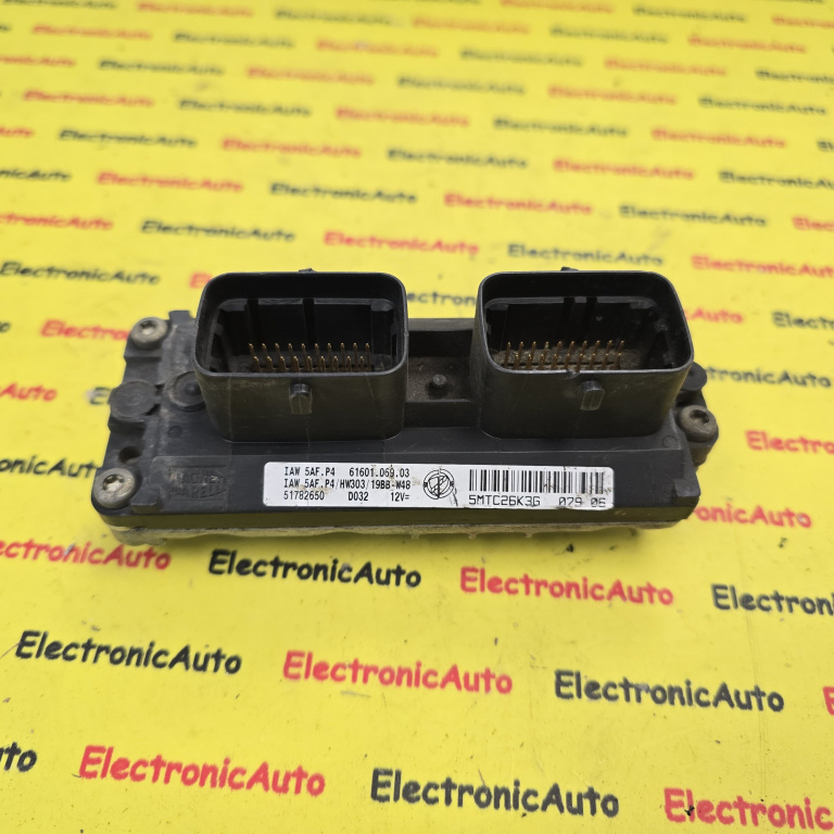 ECU Calculator FIAT PUNTO, 6160106903, 51782650, IAW5AFP4,