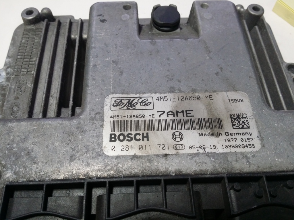 ECU Calculator Ford Focus 1.6TDCI 0281011701 4M5112A650YE