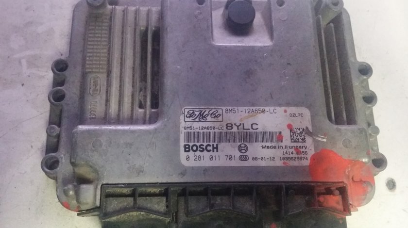 ECU Calculator Ford Focus 1.6TDCI 0281011701 8M5112A650LC