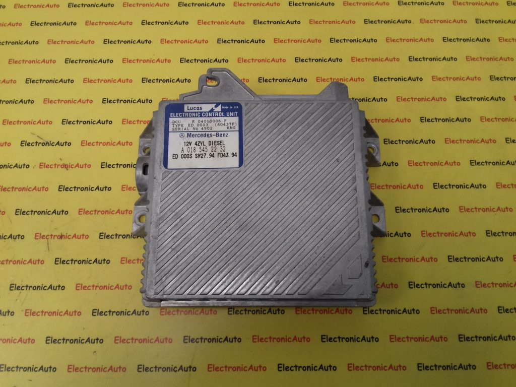 ECU CALCULATOR MERCEDES A0185452232 R04010006G