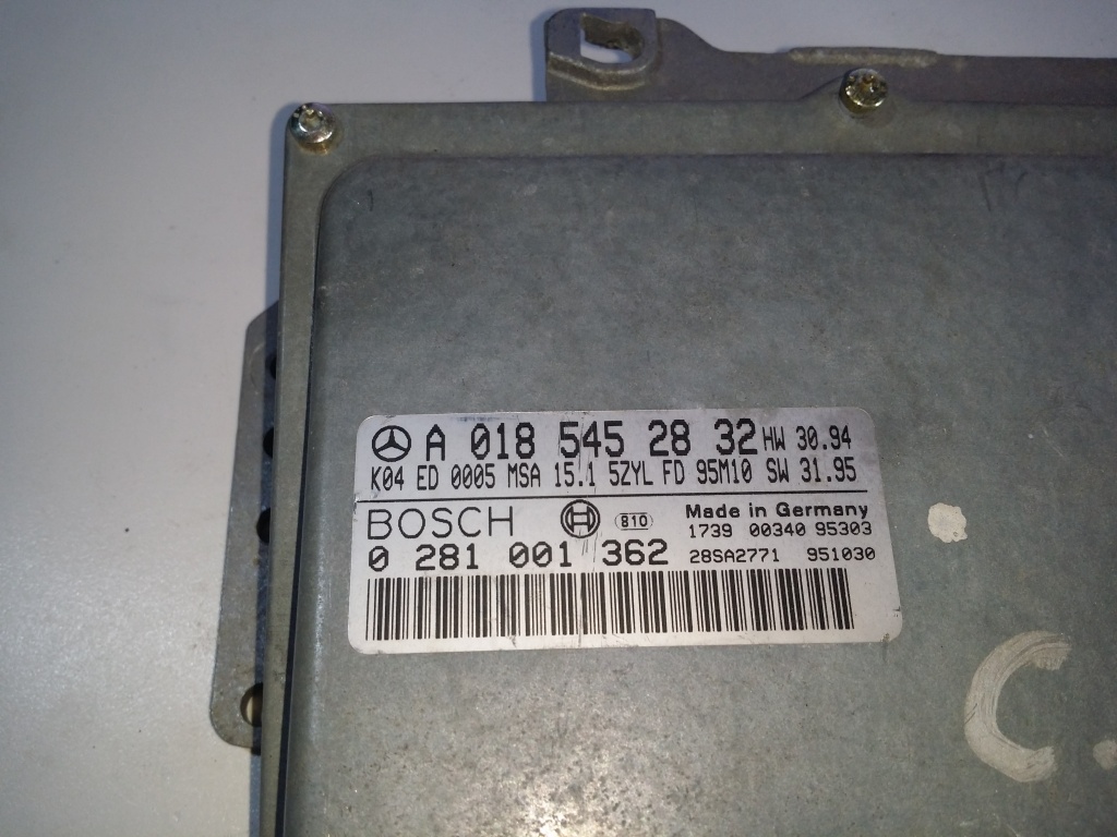 ECU Calculator Mercedes-Benz CL C, W203, A0185452832
