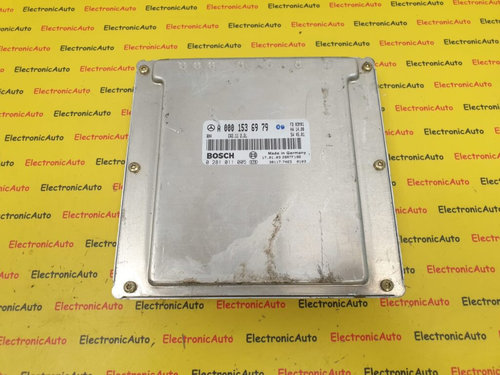 ECU Calculator Mercedes C220 2.2CDi, A0001536979, 0281011005, CR2.11