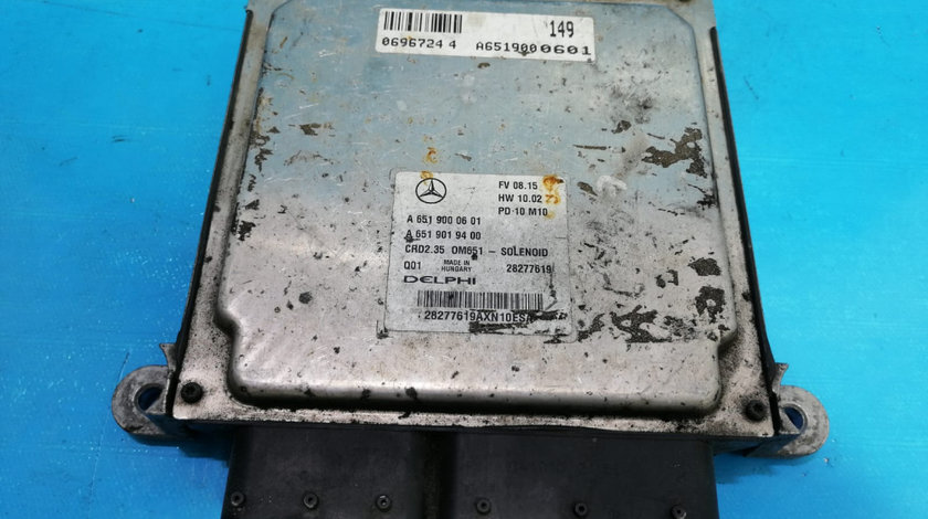 ECU Calculator Mercedes Sprinter 2.2 CDI EURO 5 A6519000601