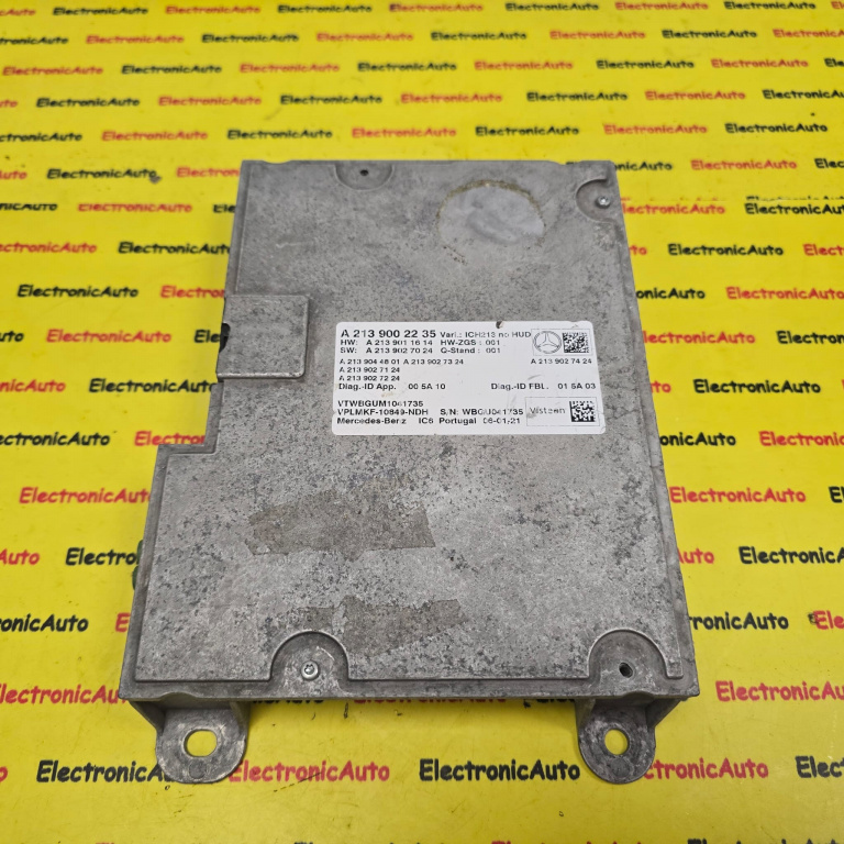 ECU CALCULATOR MERCEDES W213 213, A2139002235, A2139011614, A2139027024,