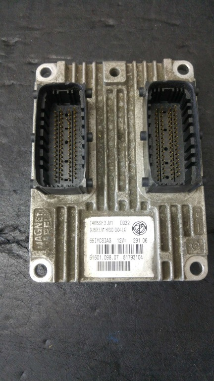 Ecu calculator motor 1.2 b fiat grande punto 199 iaw5sf3 6160109807 51793104