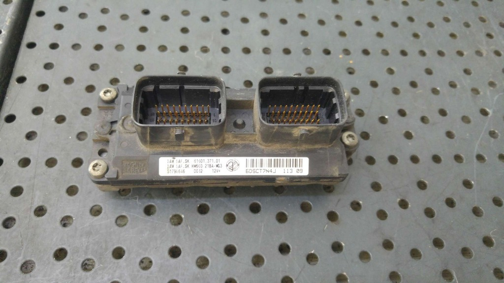Ecu calculator motor 1.2 b fiat panda 169 iaw5afsk 6160137101 51798646