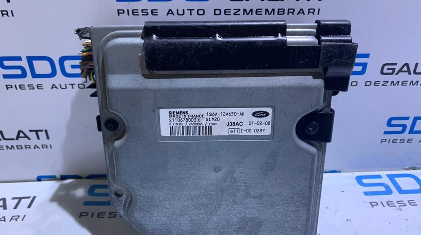 ECU / Calculator Motor 1.25 Ford Fiesta 2001 - 2007 Cod Piesa : 1S6A-12A650-AD / S110678003D