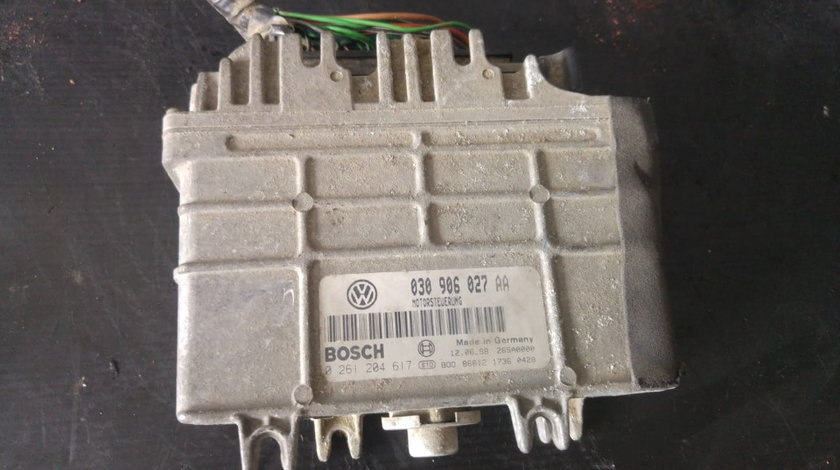 Ecu calculator motor 1.4 b apq vw polo 6n 030906027aa 0261204617