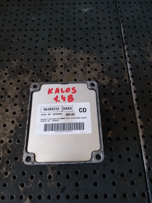 Ecu calculator motor 1.4 b chevrolet kalos 96394312