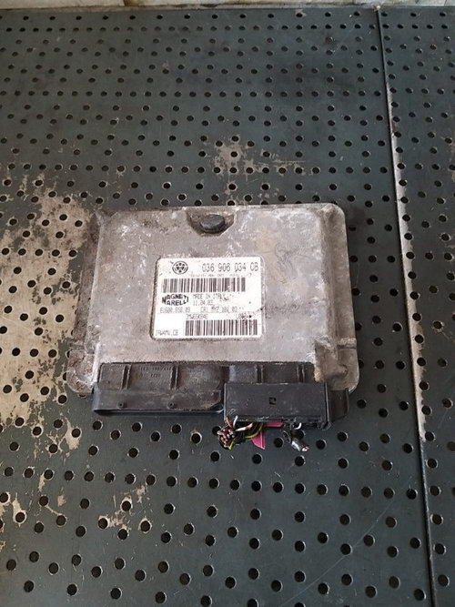 Ecu calculator motor 1.4 b skoda fabia 1 6y 036906034cb 4mv0054831 6160065809