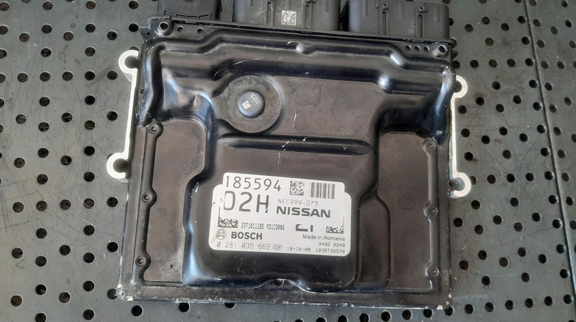 Ecu calculator motor 1.5 dci k9ku872 nissan qashqai 2 suv j11 0281035669