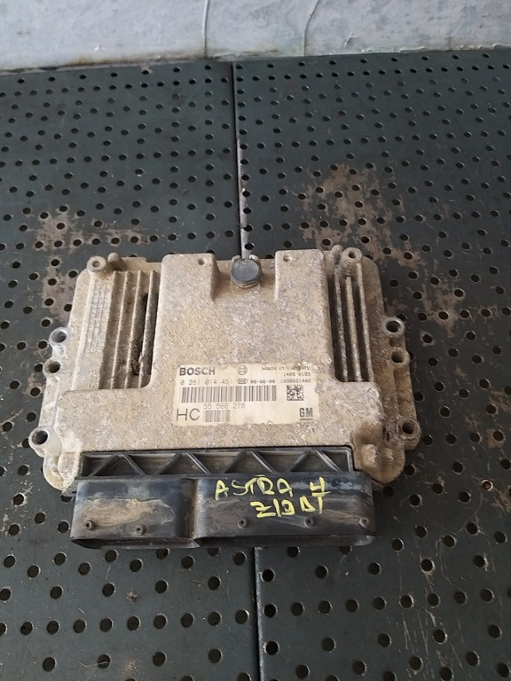 Ecu calculator motor 1.9 cdti opel astra h 0281014451 1039s21482 hc55566278