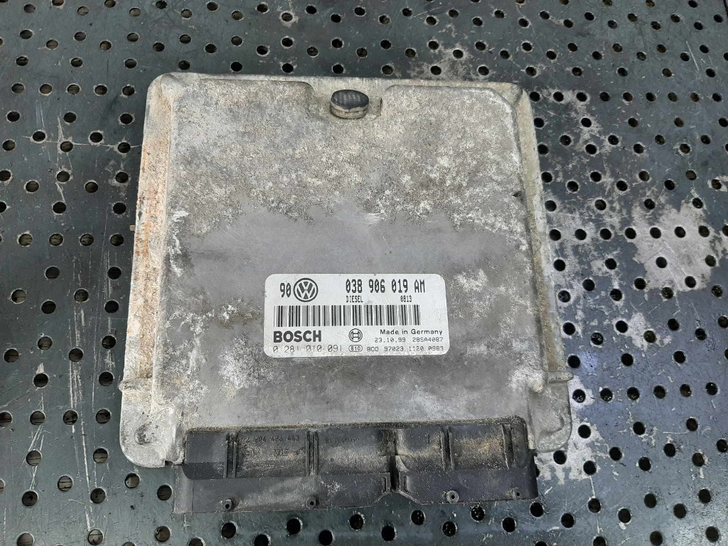Ecu calculator motor 1.9 tdi ajm vw golf 4 1j 038906019am