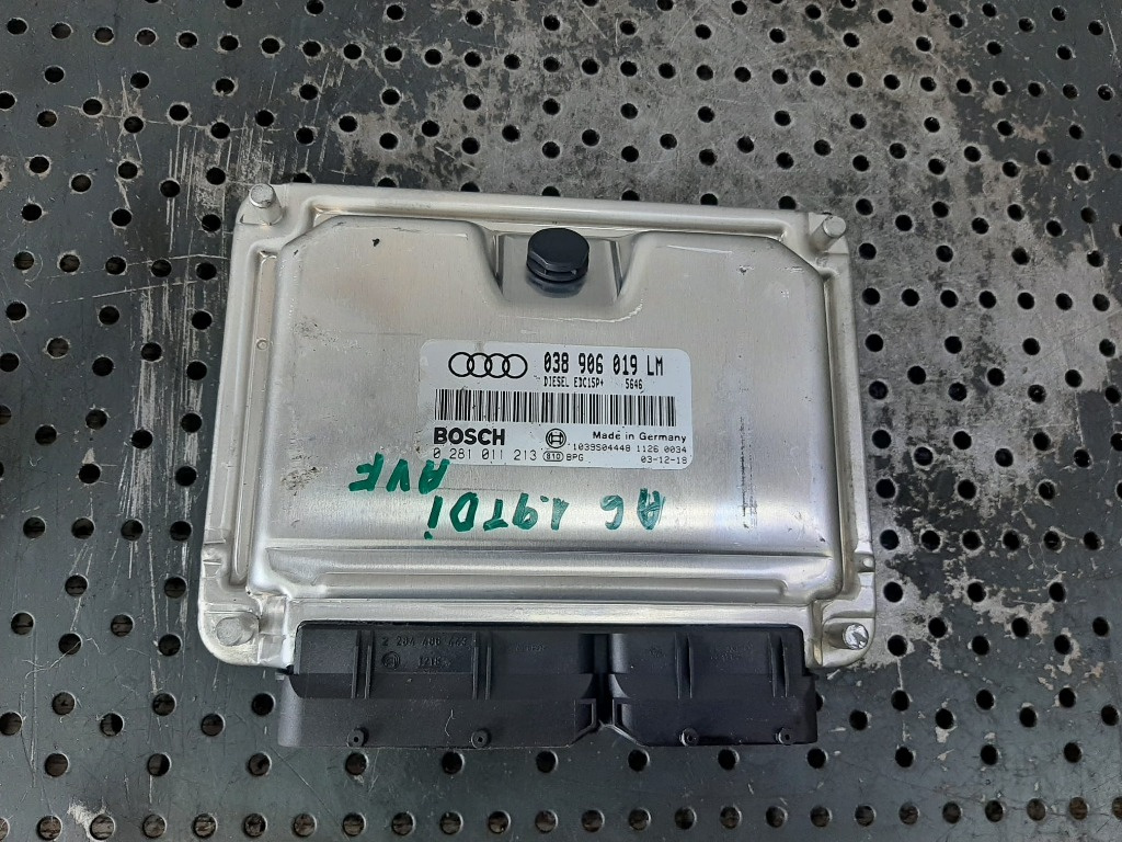 Ecu calculator motor 1.9 tdi avf audi a6 c5 038906019lm 0281011213