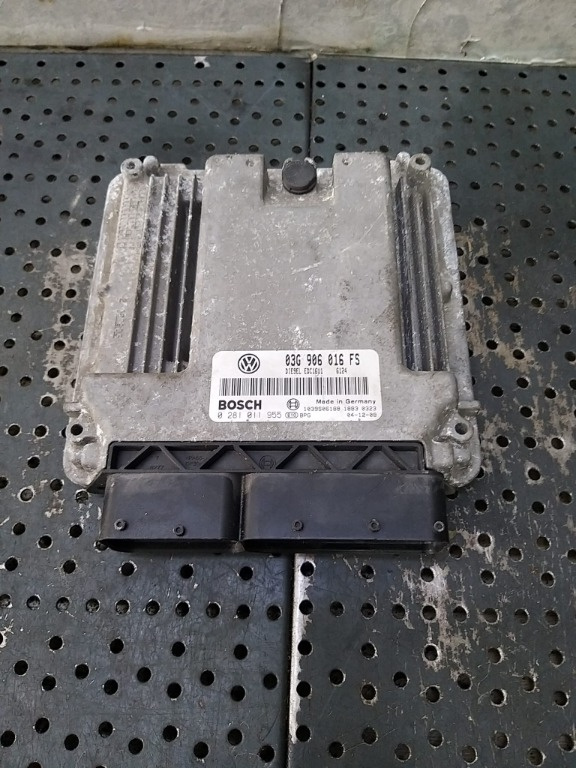 Ecu calculator motor 1.9 tdi vw golf 5 1k 03g906016fs 0281011955 1039s06188