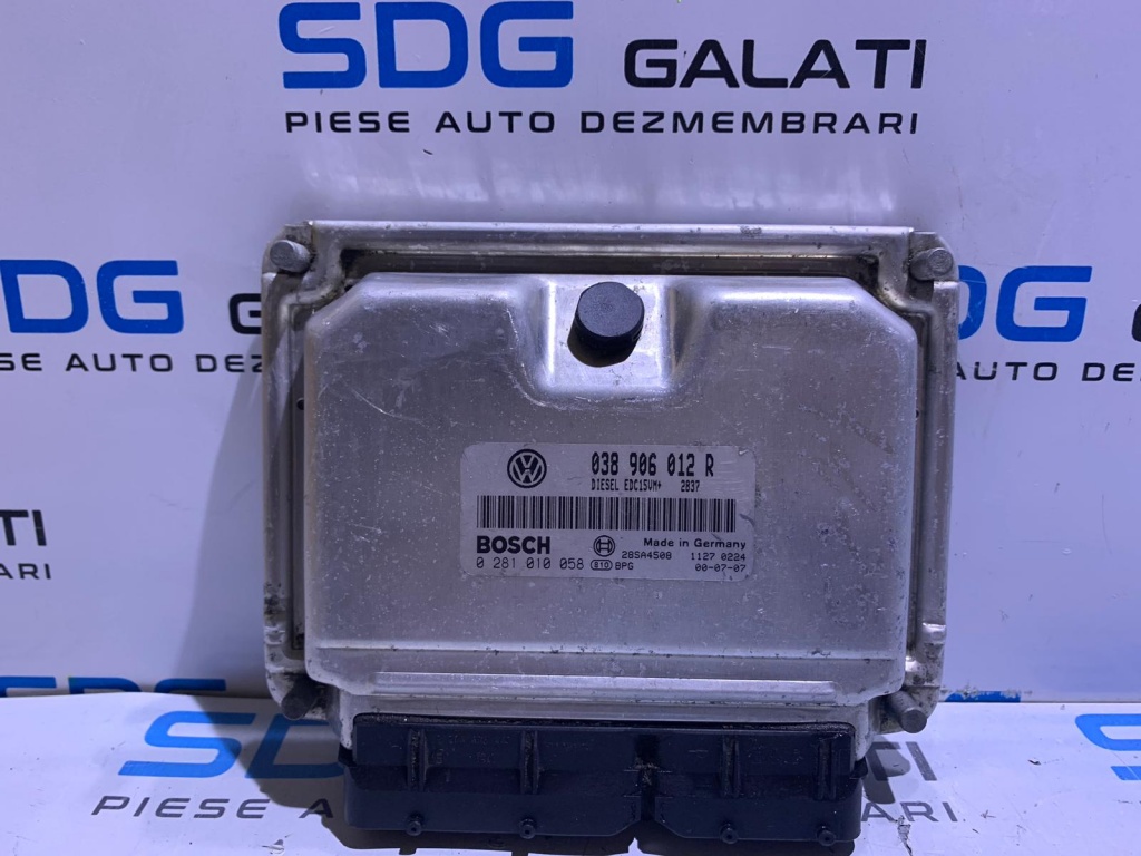 ECU / Calculator Motor 1.9SDI AQM 50KW 68CP Seat Leon 1M 1998 - 2005 Cod 038906012R / 0281010058 [L2563]