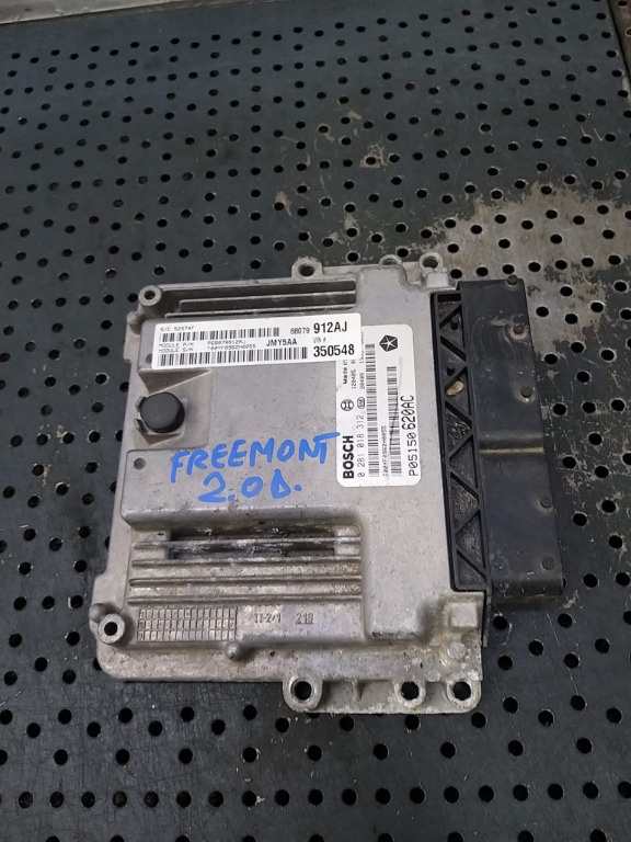 Ecu calculator motor 2.0 d fiat freemont 345 0281018312 p68079912aj