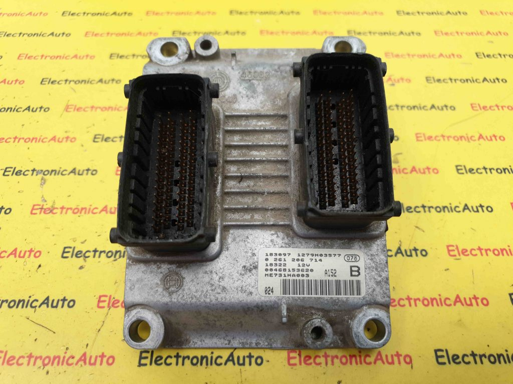ECU Calculator Motor Alfa Romeo, 0261206714, ME731HA003,