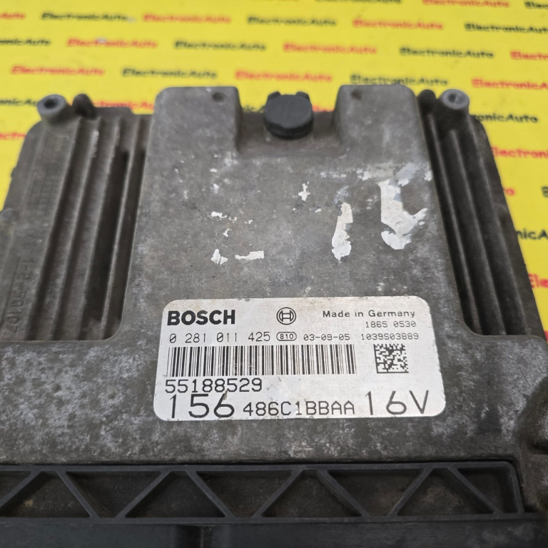ECU Calculator motor Alfa Romeo 1.9JTD, 55188529, 0281011425,