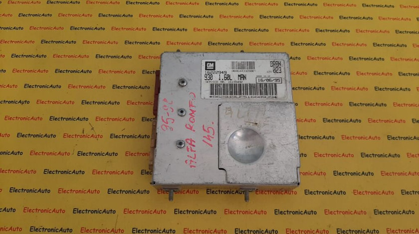 ECU Calculator motor Alfa Romeo 145 1.6 16222949, 16193492