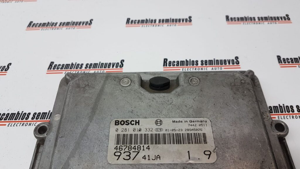 ECU Calculator Motor ALFA ROMEO 147, 0281010332, 46784814, 93741JA,