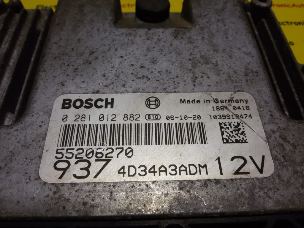 ECU Calculator motor Alfa Romeo 147 1.9JTD 0281012882, 55206270