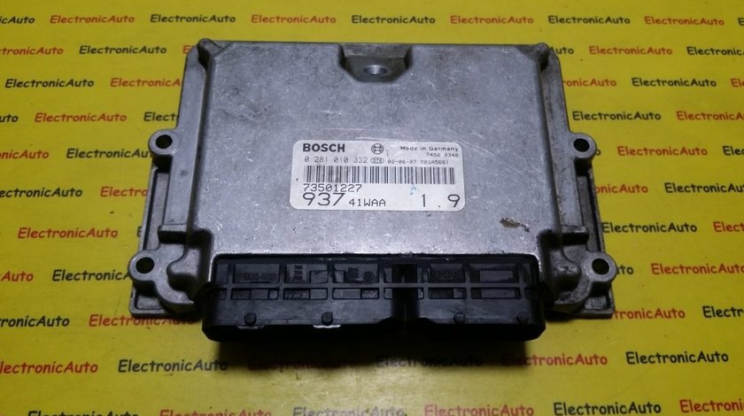 ECU Calculator motor Alfa Romeo 147 1.9JTD 0281010332, 73501227