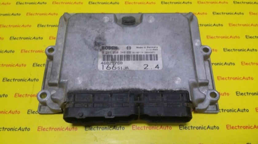 ECU Calculator Motor Alfa Romeo 166 2.4JTD, 0281010340, 46821768, 16651JA