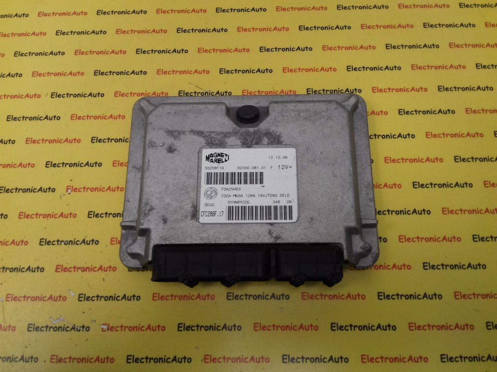 ECU Calculator Motor Alfa Romeo, 6200008101, 55208119