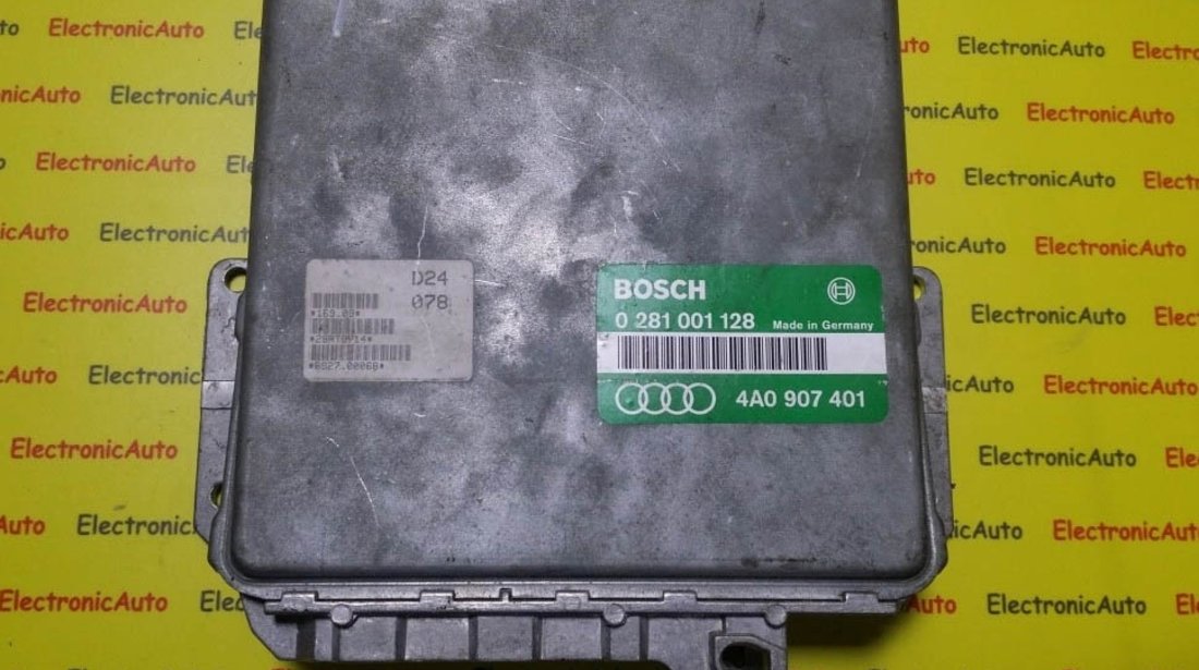 ECU Calculator motor Audi 100 2.5 tdi 0281001128 4A0907401