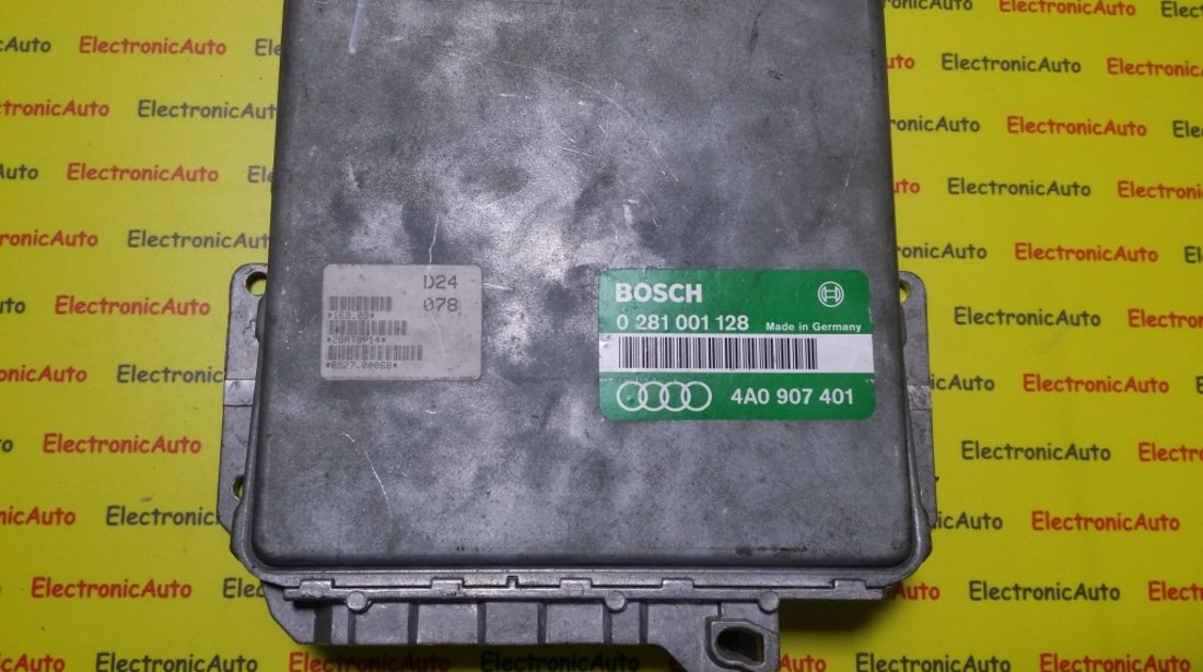 ECU Calculator motor Audi 100 2.5TDI 0281001128 4A0907401