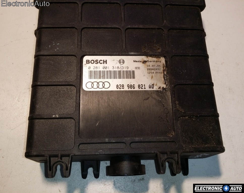 ECU Calculator motor AUDI 80 028906021AQ 0281001318/319