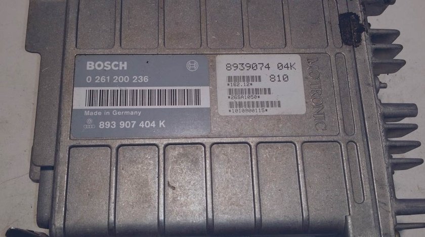 ECU Calculator motor Audi 80 1.8 893907404K 0261200236