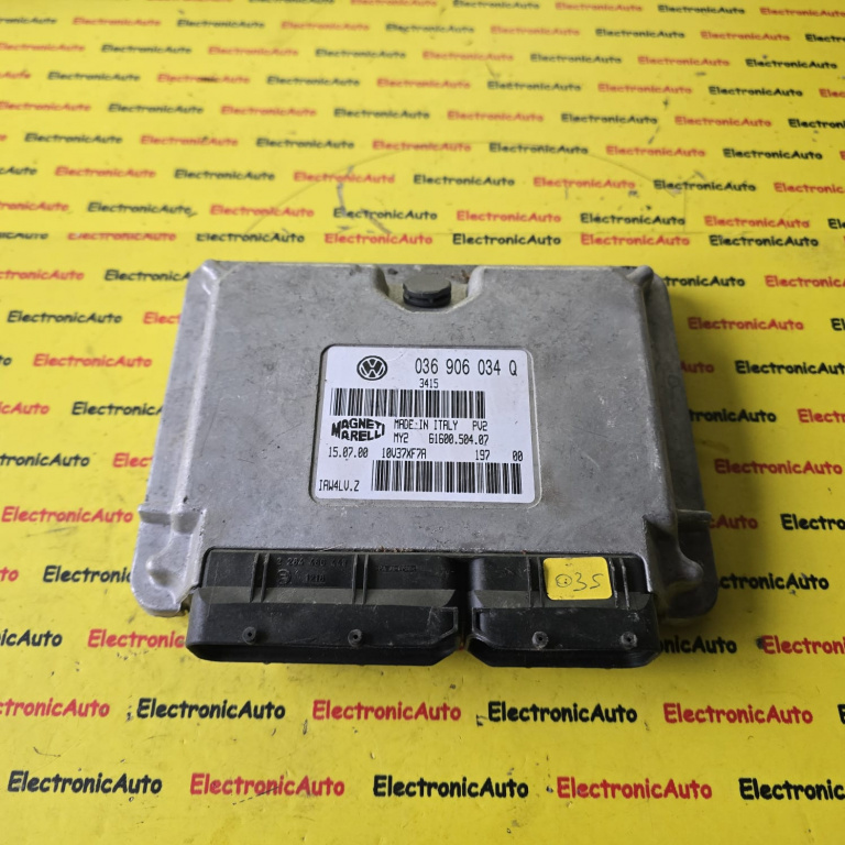 ECU Calculator motor Audi A2 1.4 036906034Q, IAW4LVZ, 6160050407,