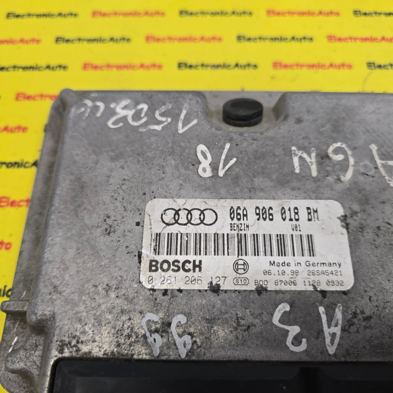 ECU Calculator Motor AUDI A3, 0261206127, 06A906018BM,