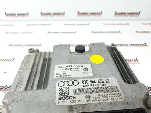 ECU Calculator Motor AUDI A3, 0261S02021, MED9510, 03C906056AE,