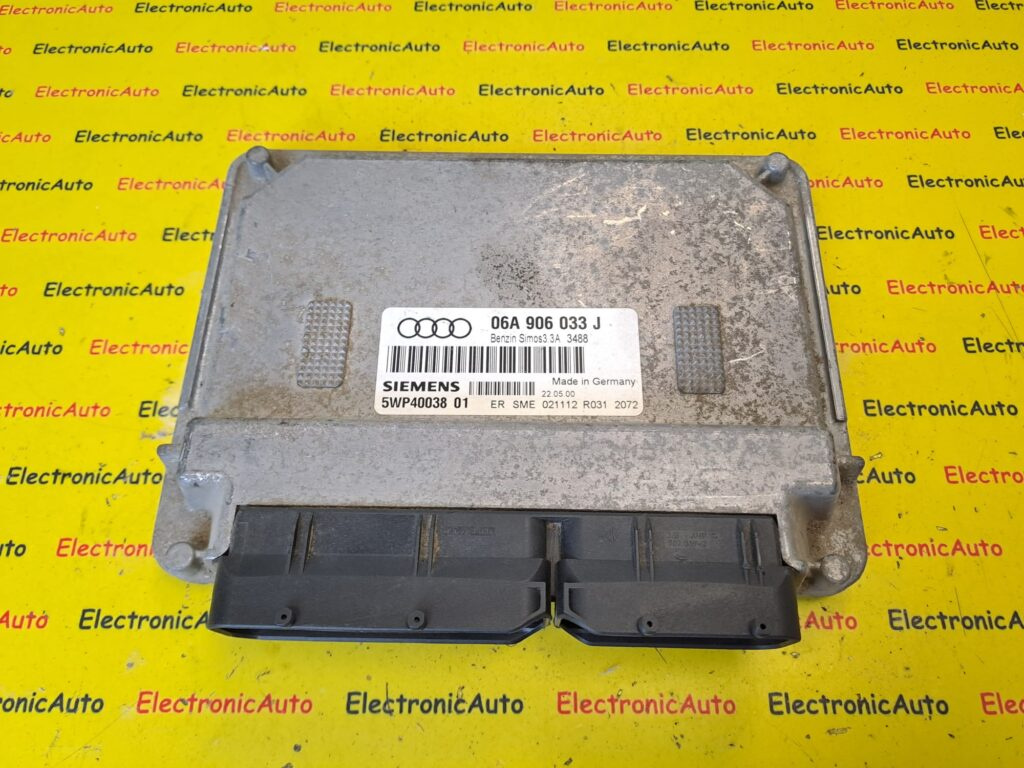 ECU Calculator Motor AUDI A3, 06A906033J, SIMOS33A, 5WP4003801,