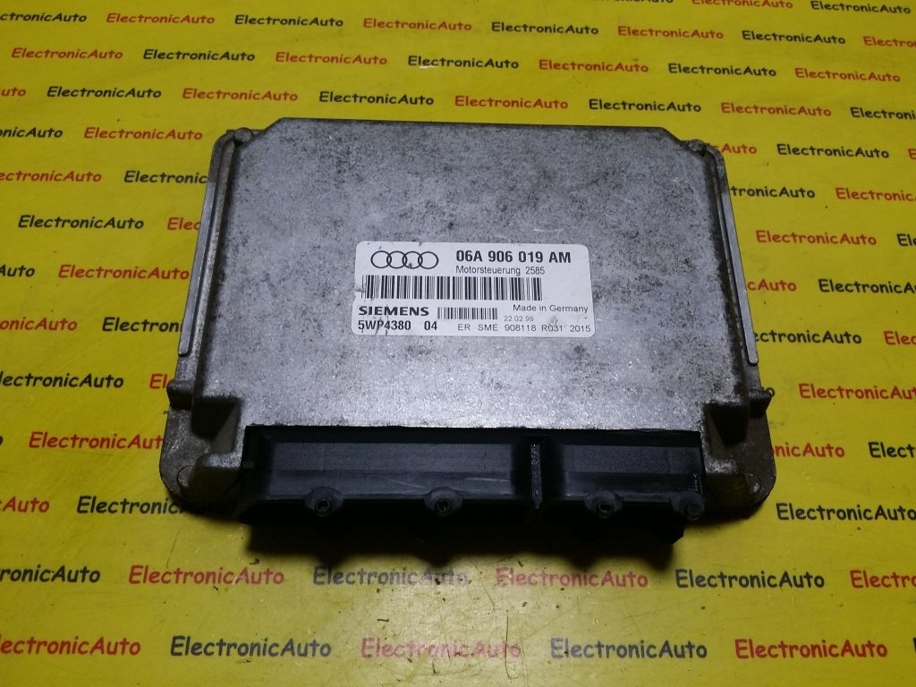 ECU Calculator motor Audi A3 1.6 06A906019AM, 5WP438004