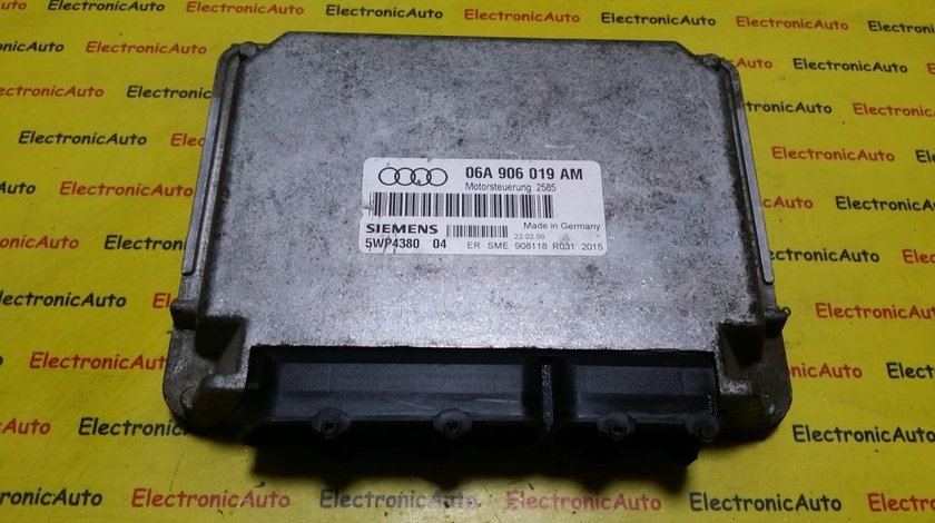 ECU Calculator motor Audi A3 1.6 06A906019AM, 5WP438004