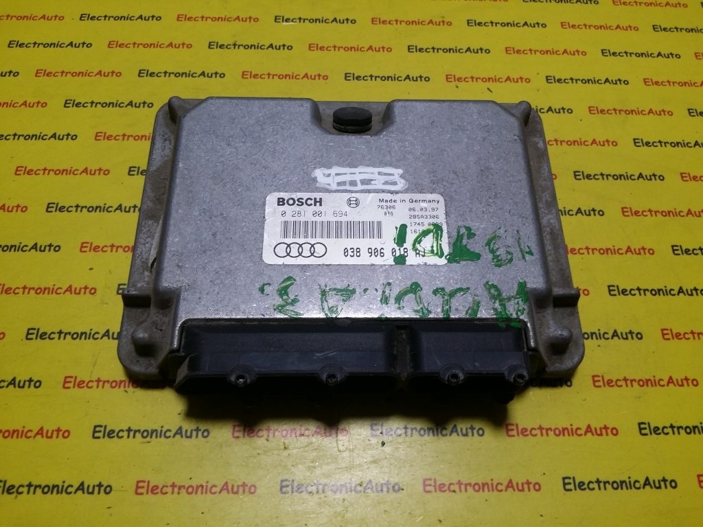 ECU Calculator motor Audi A3 1.9 tdi 0281001694, 038906018AJ