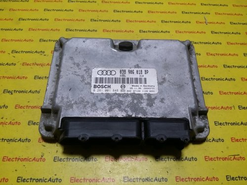 ECU Calculator motor Audi A3 1.9 tdi 0281001848, 038906018BP