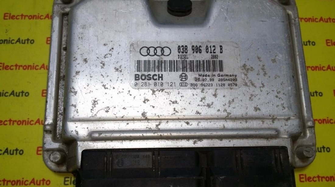 ECU Calculator motor Audi A3 1.9 tdi 0281010121, 038906012B