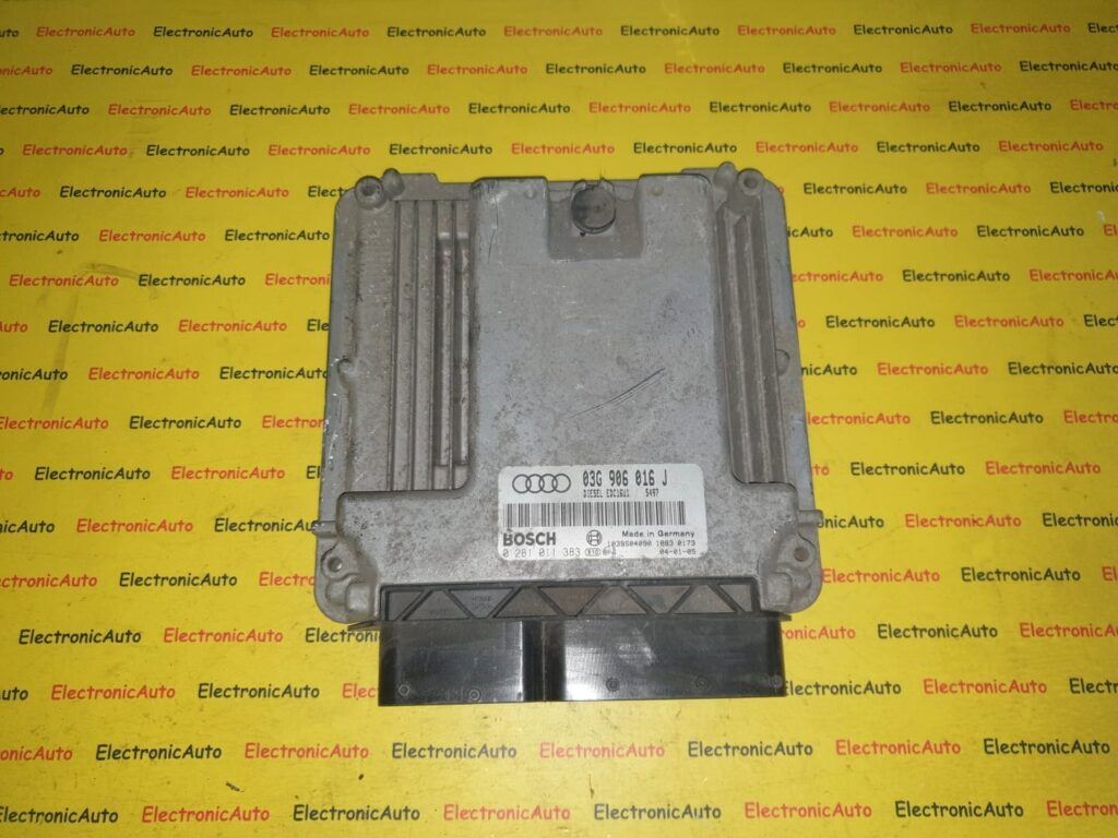 ECU Calculator motor Audi A3 1.9 tdi 03G906016J 0281011383,