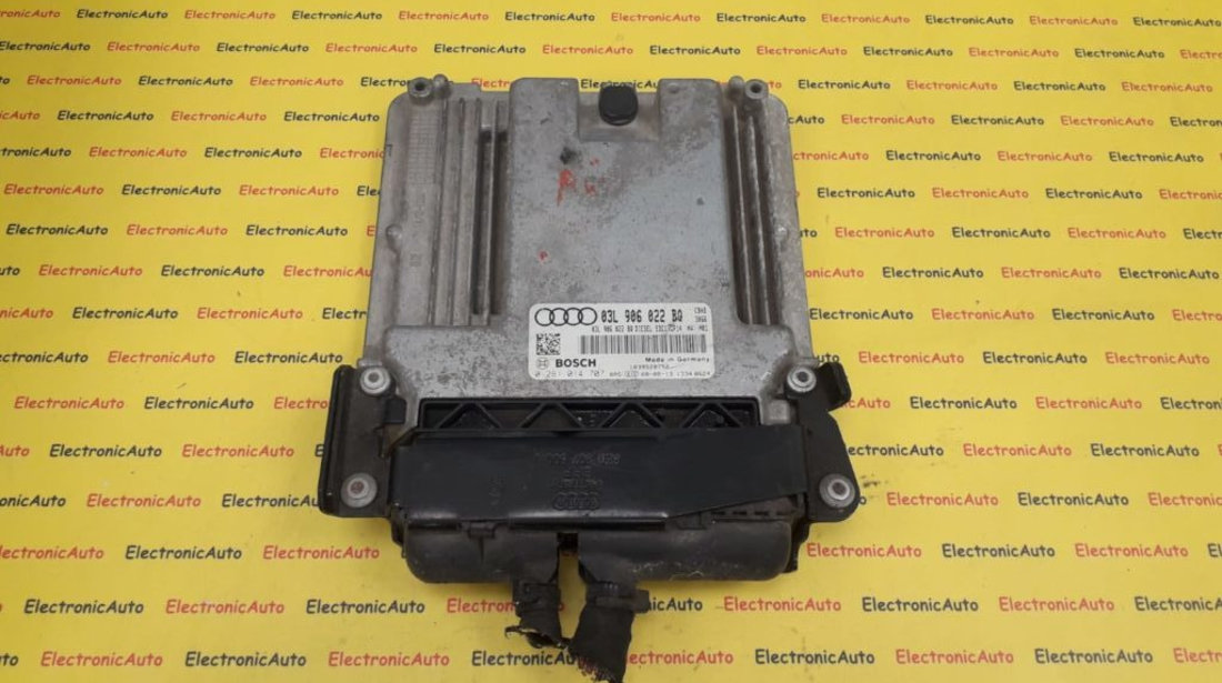 ECU Calculator motor Audi A3 2.0TDI 0281014707, 03L906022BQ